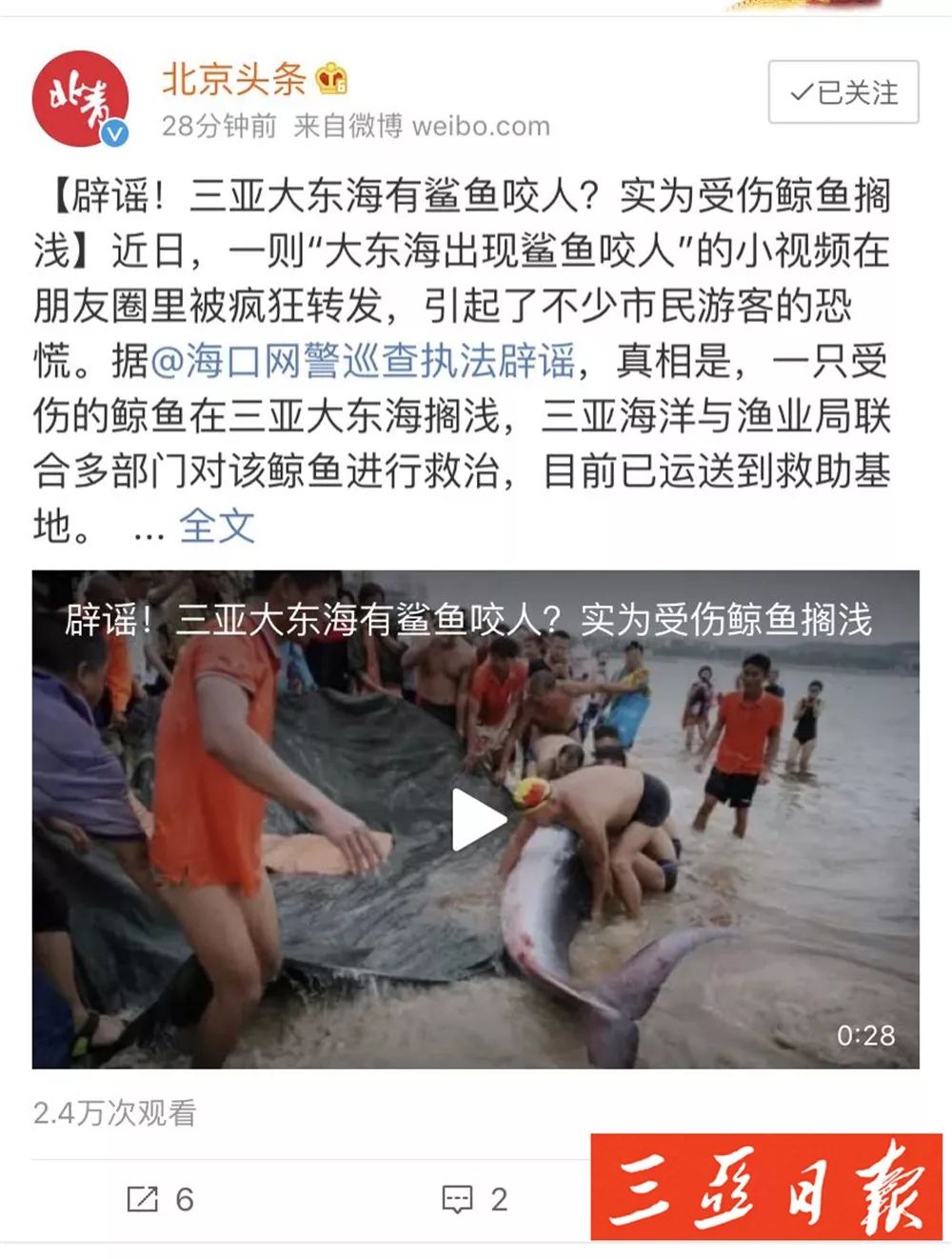 大三亚客户端麻双鸣三亚一家五口旅游事件-第2张图片-太平洋在线下载